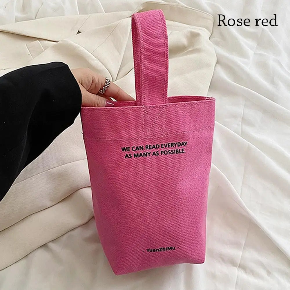 Casual Handbags Canvas Shoulder Crossbody Bags Large Capacity Shopper Bag Letters Shoulder Crossbody Bags Purse Econic Blanks